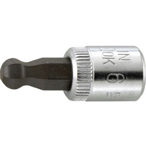 Gedore IN 20 K 5 2219417 6 pans intérieurs Embout de tournevis 5 mm 1/4" (6.3 mm) R719651 (1/5)