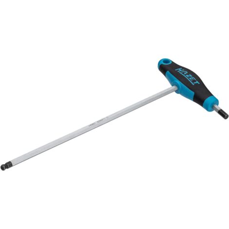 Hazet 829KK-5 Clé coudée pour vis à 6 pans creux Taille (métrique): 5 mm Longueur de la lame: 176 mm (1/4)