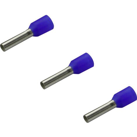 Rittal 4051525 Embout simple d'extrémité de câble 2.5 mm² bleu 1000 pc(s) Y356662 (1/2)