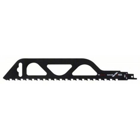Lame de scie sabre Expert Hollow Brick Longueur 300 mm Largeur 50 mm Pas de dent TPI 2 12,7 mm S-Shank 1 pièce / carte BOSCH