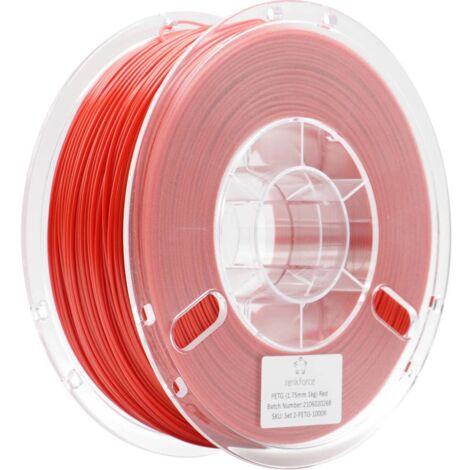 Renkforce RF-4738596 Filament PETG 1.75 mm 1000 g rouge 1 pc(s) Y805062