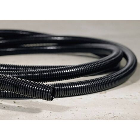 HellermannTyton 166-12013 HG-ELWS12-PA6-BK Gaine de protection noir 10 mm 50 m R022001 (1/2)