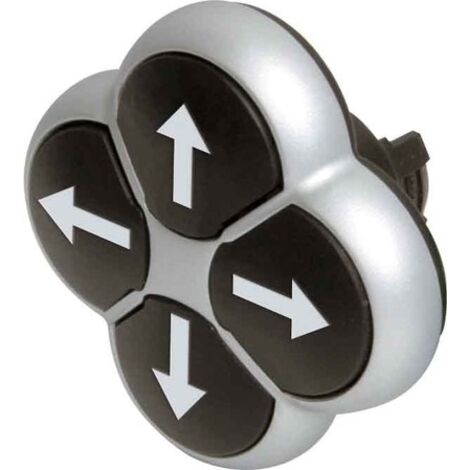 Eaton 286336 M22-D4-S-X7 Bouton-poussoir collerette plastique 1 pc(s) (1/3)