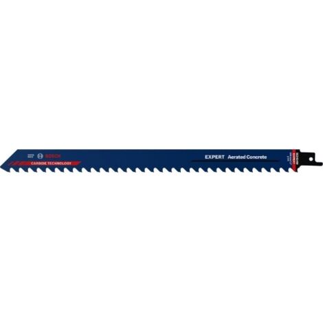 Bosch Accessories 2608900410 LAME de scie sabre expert « Aerated concrete » S 1241 HM, 1 pièce Longueur lame de scie 30