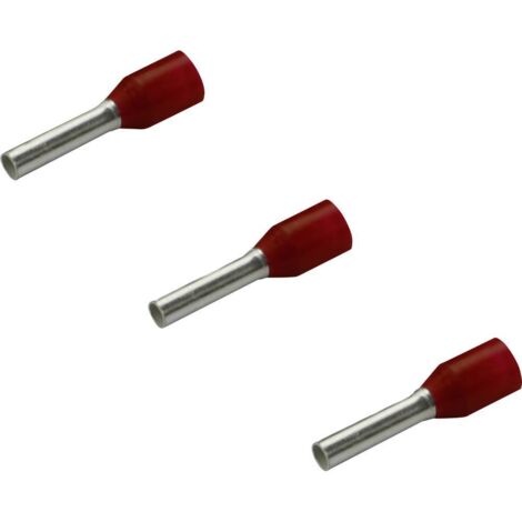 Rittal 4050773 Embout simple d'extrémité de câble 1.5 mm² rouge 500 pc(s) (1/2)
