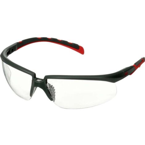 3M S2001SGAF-RED Lunettes de protection avec protection anti-buée, avec protection anti-rayures rouge, gris EN 166 DIN (1/3)
