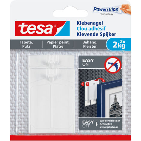 tesa 77776 Clou adhésif blanc Contenu: 6 pc(s) W818502