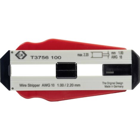Dénudeur de fil C.K T3756 100 adapté pour Fils en PVC, Fils PTFE 1.00 mm (max) (1/4)
