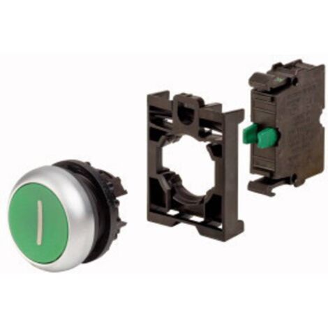 Eaton 110937 M22-D-G-X1-K10-BVP Bouton-poussoir collerette plastique 1 pc(s)