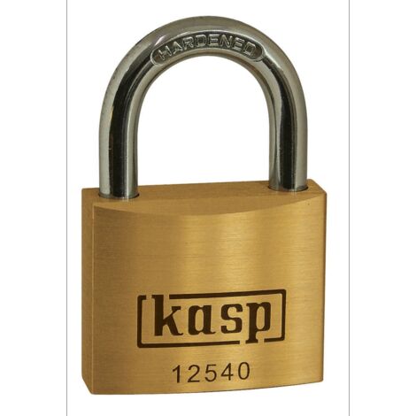 Cadenas Kasp K12525A3 or-jaune avec serrure à clé C50697 (1/2)