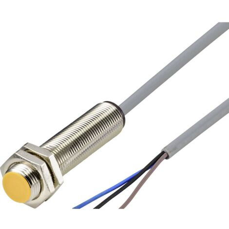 TRU COMPONENTS Détecteur de proximité inductif M12 affleurant PNP TC-9393032 (1/4)