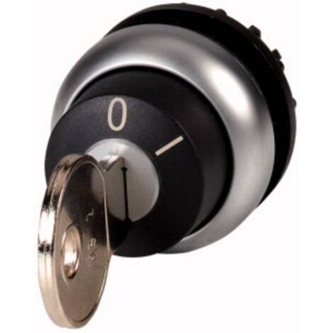 Eaton 111790 M22-WS-MS2 Tête de commande à clé collerette plastique clé noir 1 pc(s) Q254972 (1/4)
