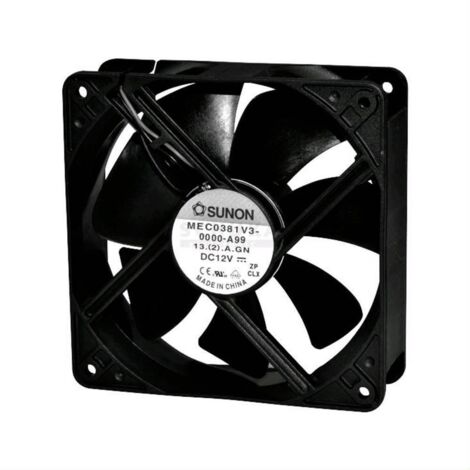 SUNON Ventilateur axial MEC0381V1-A99, 120x120x38 mm, 12 V-