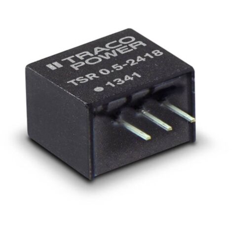 TracoPower TSR 0.5-2418 Convertisseur CC/CC pour circuits imprimés 24 V/DC 12 V/DC 500 mA Nbr. de sorties: 1 x Contenu (1/2)
