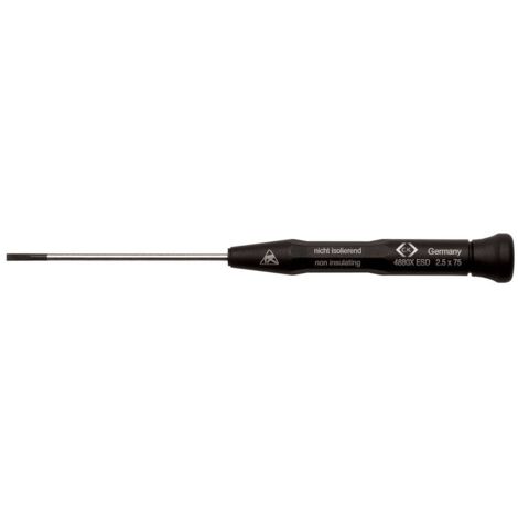 Tournevis pour vis à fente 0.5 mm x 3 mm C.K Xonic T4880XES315 Longueur de la lame: 150 mm 1 pc(s) (1/2)