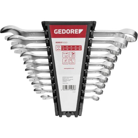 GEDORE RED 3300989 - Jeu de clés mixtes SW8-22mm 10 pcs , R09105010 (1/5)