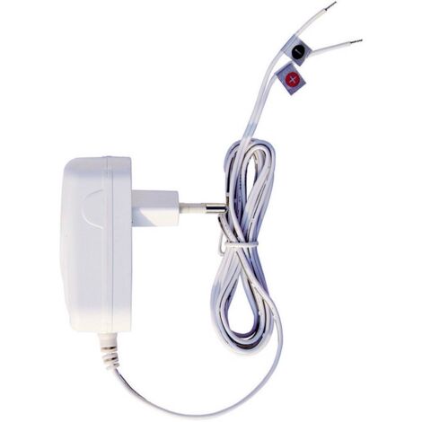 m-e modern-electronics ST 1000 Interphone Bloc d'alimentation enfichable blanc V996731