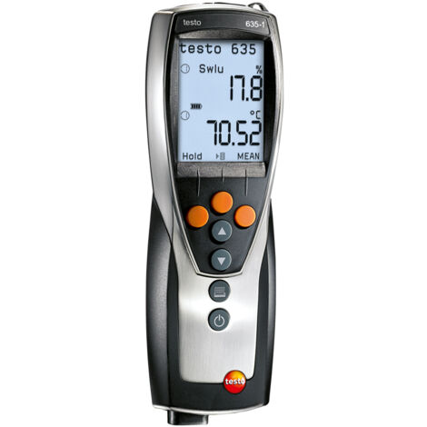 testo 635-1 Hygromètre 0 % HR 100 % HR Affichage anti-moisissure/point de rosée (1/5)