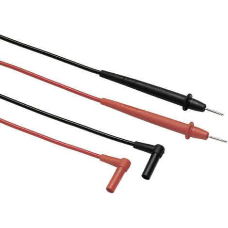 Fluke TL75-1 Set de cordons de mesure de sécurité Banane mâle 4 mm pointe de test 1.20 m noir, rouge 1 pc(s) Q75740