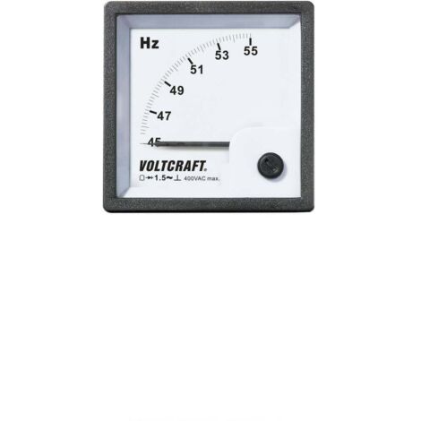 VOLTCRAFT AM-72X72/50HZ AM-72X72/50HZ Appareil de mesure encastrable analogique AM-72X72/50HZ 50 Hz Bobine (1/3)