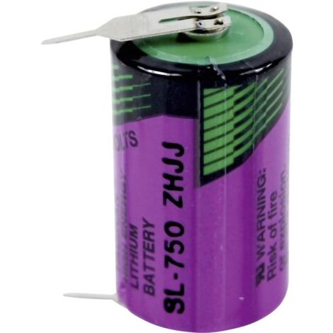Pile spéciale 1/2 LR6 (AA) lithium Tadiran Batteries SL750PR picots à souder en U 3.6 V 1100 mAh 1 pc(s) (1/2)