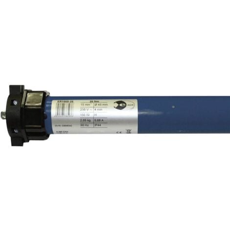 Moteur tubulaire e-ast ER1060-20 60 mm 45 kg 156 W 20 Nm