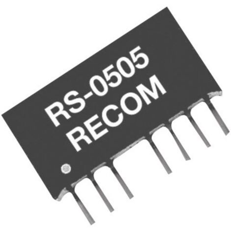 Convertisseur CC/CC pour circuits imprimés RECOM RS-243.3S Nbr. de sorties: 1 x 24 V/DC 3.3 V/DC 600 mA 2 W 1 pc(s) (1/2)