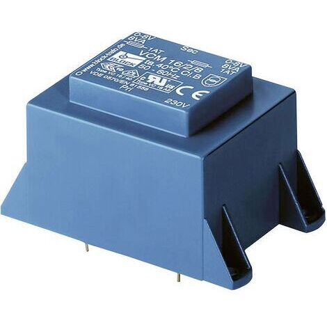 BLOCK VCM 36/2/15 Transformateur pour circuits imprimés 1 x 230 V 2 x 15 V/AC 36 VA 1.2 A D97374 (1/3)