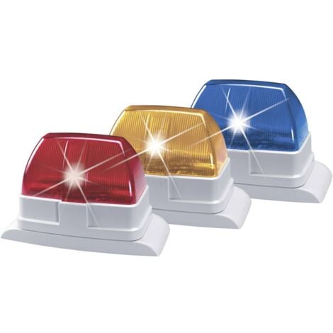 ABUS SG1670 Lumière d'alarme clignotante rouge intérieure, extérieure 12 V/DC