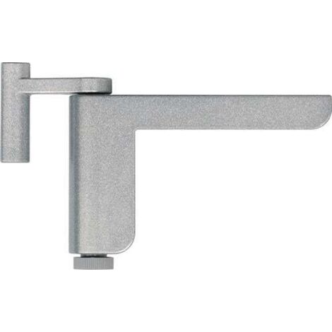 Abus – Ferme-porte argent ABTS44182 – Force de fermeture réglable 20kg – Installation sans perçage – Pour portes intérieures légères - D35710