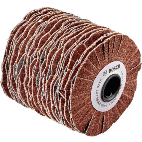 Bosch Rouleau abrasif (flexible) 60 mm 80 pour PRR 250 ES - 1600A00152