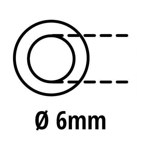 Einhell Tuyau haute pression pour Compresseur (10 mètres - Pression de fonctionnement 15 bar - Ligne diamétrale 1/4 ") Livré avec raccord)