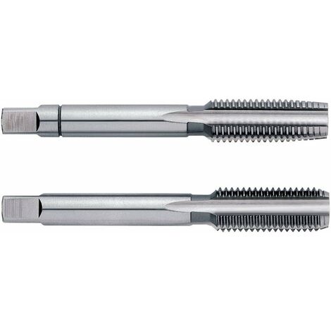 Set de tarauds manuels Exact 00559 2 pièces métrique fin Mf25 1.5 mm coupe à droite N/A HSS 1 set C95084 (1/2)