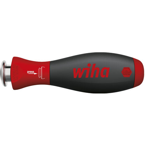 Wiha Manche de tournevis SoftFinish®-telescopic pour lame interchangeable SYSTEM 6 6.0 mm (30372)