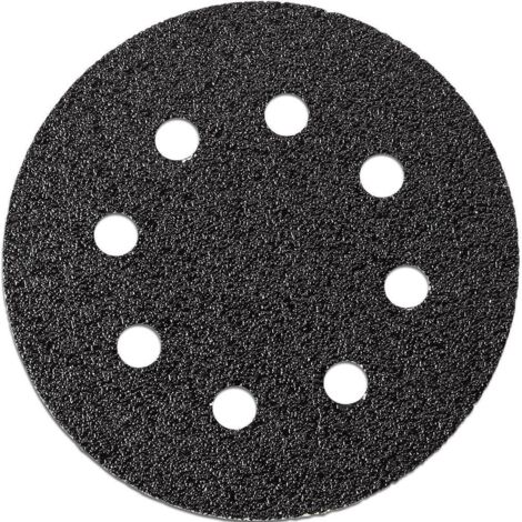 Feuille abrasive pour ponceuse excentrique avec bande auto-agrippante, perforé Fein 63717234010 Grain 60 (Ø) 115 mm 12 (1/2)