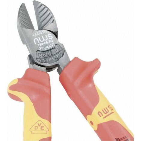 Jeu De 3 Pinces VDE NWS 784 – Multiprise, Coupante, Dénuder – Jaune – Fabrication Allemande