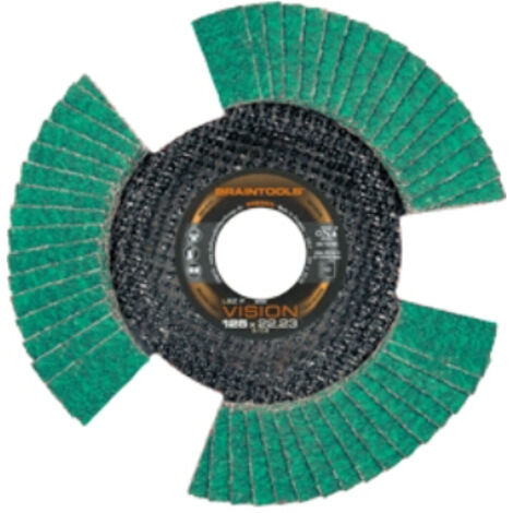 Disque de ponçage 125 mm grain 40 Rhodius LSZ F VISION (1/10)