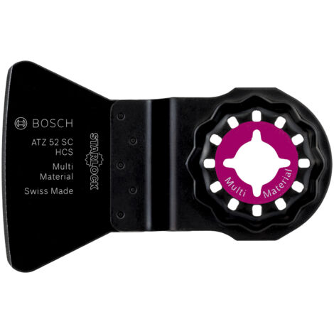 Bosch – Spatule rigide pour élimination de mortier et colle – HCS 52x26mm – Système Starlock – 2608661646 - ATZ 52 SC
