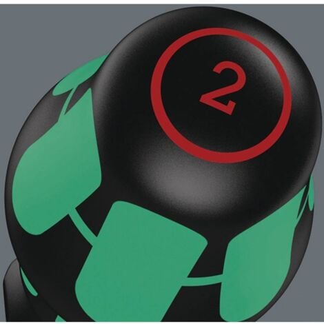 Wera 334/6 pour l'atelier Jeu de tournevis 6 pièces vis à fente, cruciforme Phillips