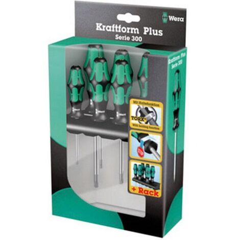 Wera 367/6 TORX® HF pour l'atelier Jeu de tournevis 6 pièces TORX® intérieur