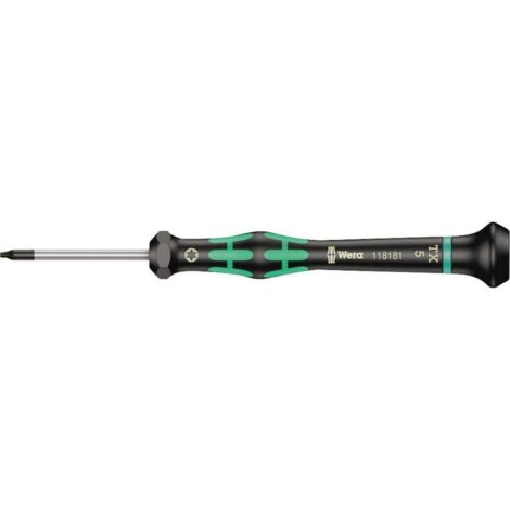 Wera 2067 pour l'électronique et la mécanique de précision Tournevis Torx Taille (tournevis) T 5 Lon