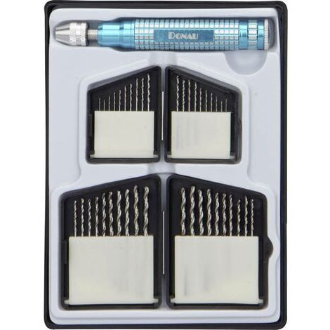 Donau Elektronik HSS250 HSS Jeu de forets pour le métal DIN 338 tige cylindrique 1 pc(s) C94637 (1/5)