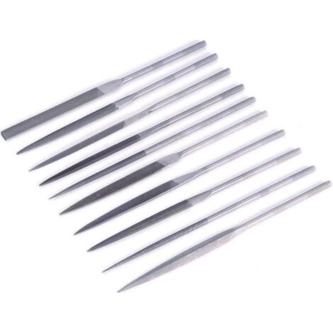 SET DE LIMES AIGUILLES, 10 PIÈCES TOOLCRAFT 821006 (1/2)