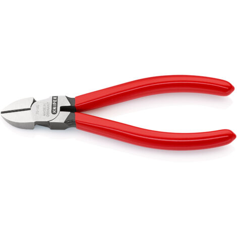 KNIPEX 70 01 140 EAN Pince coupante de côté gainées en plastique atramentisée noire 140 mm