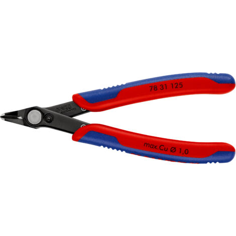 KNIPEX 78 31 125 Electronic Super Knips® avec poignées multimatières brunie 125 mm
