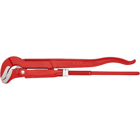 KNIPEX 83 30 015 Clé serre-tubes en S revêtement poudre, rouge 420 mm
