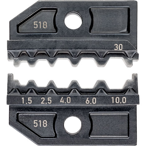 KNIPEX 97 49 30 Matrice de sertissage pour prolongateurs non isolés (1/2)