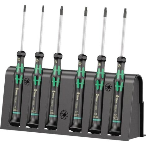 Ensemble de tournevis TORX 6 pièces série Micro avec capuchon tournant (1/10)
