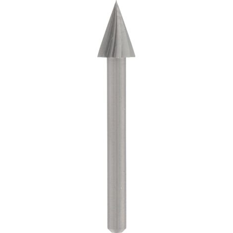 Fraise à grande vitesse Dremel 125 - jeu d'accessoires pour outil multifonction avec 2 fraises Ø 6,4 mm pour sculpter, graver et fraiser le bois, le plastique et bien plus encore