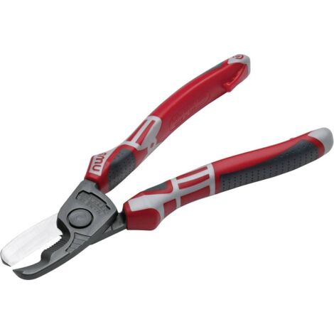 Pince coupe-câbles ergonomique 210mm – Pour câbles en aluminium et cuivre jusqu'à 70mm² – Prise SoftGrip pour confort – Anneau de maintien intégré – NWS - NWS 043-69